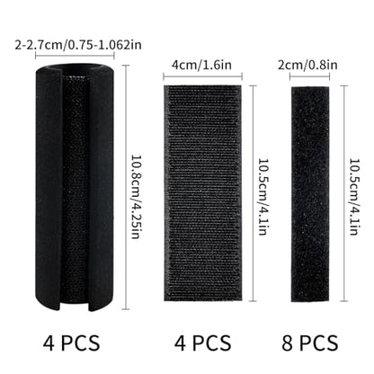 Handle Grips Buffer Tube Cover Foam Handlebar Grips Covers for Motorcycle Bicycle Exercise Tools Gym Home Garden Replacement (4Pcs 4.25 Inch)