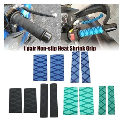 for BM&W R1200GS R1250 GS ADV Motorcycle Accessories General Heat Shrinkable Grip Glove Non-Slip Handlebar Cover Handlebars Grips - color: Green