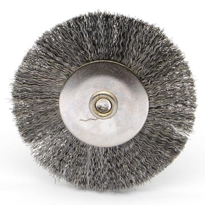 20PCS T-Shaped Wire Brushes - Metal Rust Removal, Polishing, Cleaning - 38mm Diameter, 3mm Shaft - Removes Burrs, Dust, and Oxide Layer - Handles Rough Surfaces - Designed for Industrial and DIY Use - style: Wire Brush T-shaped 3*38mm 20PCS
