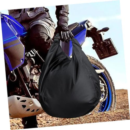 Luxshiny Bag for Outdoor Riding Storage Pouch for Scooter and Ski Helmets Multi Purpose Travel Container for Snacks and Bottles