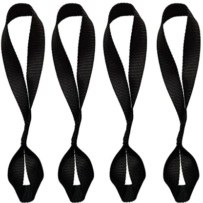 Soft Loop Tie Down Straps,Heavy Duty,for Motorcycle Handlebar,Trucks,Cargo,Car,Bike,ATV,Dirt Bike,Moving Trailer,Utv,Lawn & Garden,4 Pack,1800Lbs Load Capacity,4800Lbs Breaking Strength