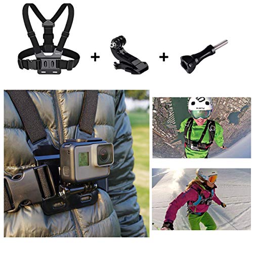 Suptig Accessories Kit Compatible for Gopro Mission Gopro Hero 13/Hero12/11/10/9/8/7/6/5/4/3/2/Session gopro Max2 Gopro Fusion DJI Action 6/5pro/5/4/3, Insta360 X5/X4, AKASO Action Camera Accessories