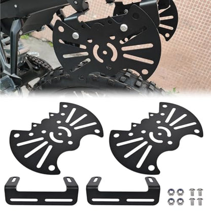 Black Side Carrier Pannier Rack Cases for Sur Ron Ultra Bee 2022 2023, Detachable A3 Steel Motorcycle Side Racks Saddlebag Support Racks