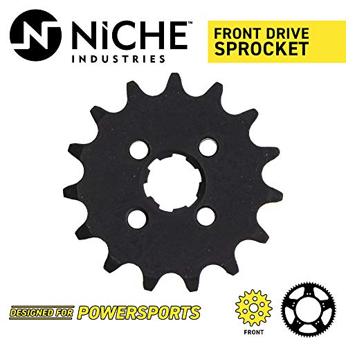 NICHE Drive Sprocket Chain Combo for Honda XR70R Front 15 Rear 36 Tooth 420V O-Ring 86 Links - size: O-Ring Chain