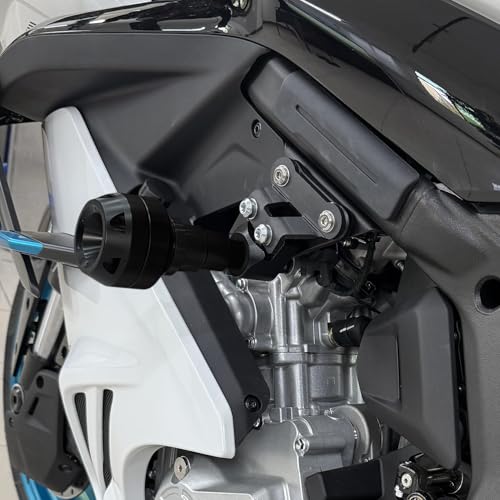 MFGZD for 675SR Motorcycle Frame Sliders Crash Protector Compatible with CFMOTO 675SS 675SR-R 675SR 675NK 675SRR Frame Sliders Engine Guard Bar Crash Protector - size: For 675SR