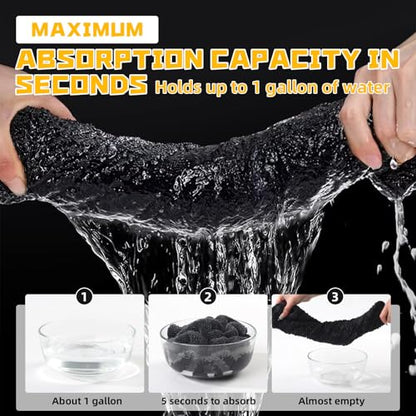 2 Pack Double-Twist Pile 1300gsm Microfiber Car Drying Towel, (36"X24") Extra Large Highly Absorbent Drying Towel, Lint‑free & Scratch‑free Car Wash Towels for Auto Detailing, Cars Wash, SUV, Trucks - size: 36 x 24 INCH