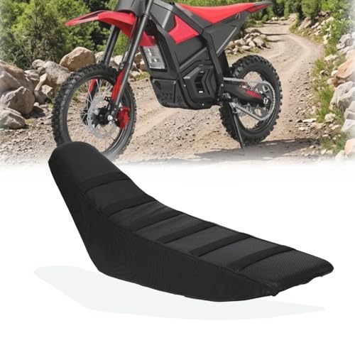 Ebike Seat Cover for Yozma in 10 Electric Dirt Bike, Anti-Slip and Waterproof, Thickened Seat Cover for Yozma in 10 Electric Motorcycle, Ebike Upgraded Replacement Part, Black - color: Black