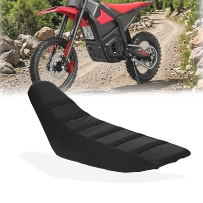 Ebike Seat Cover for Yozma in 10 Electric Dirt Bike, Anti-Slip and Waterproof, Thickened Seat Cover for Yozma in 10 Electric Motorcycle, Ebike Upgraded Replacement Part, Black - color: Black