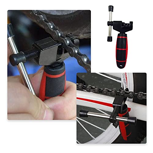 Universal Bike Chain Tool Bike Chain Breaker Splitter Cutter Bicycle Chain Removal Tool for Road and Mountain Bicycle