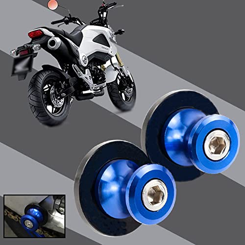 For GROM MSX125 2013 2014 2015 2016 2017 2018 2019 2020 Motorcycle Accessories 8MM Swingarm Spools Slider Stand Screws