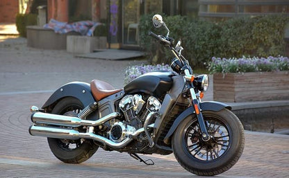 TCT-MOTORPARTS Engine Guard Highway Crash Bar Kit Fit for Indian Scout Sixty 2016-2024, Scout Bobber Twenty ABS 2022 (Repl 2881756-156) Chrome - color: Chrome