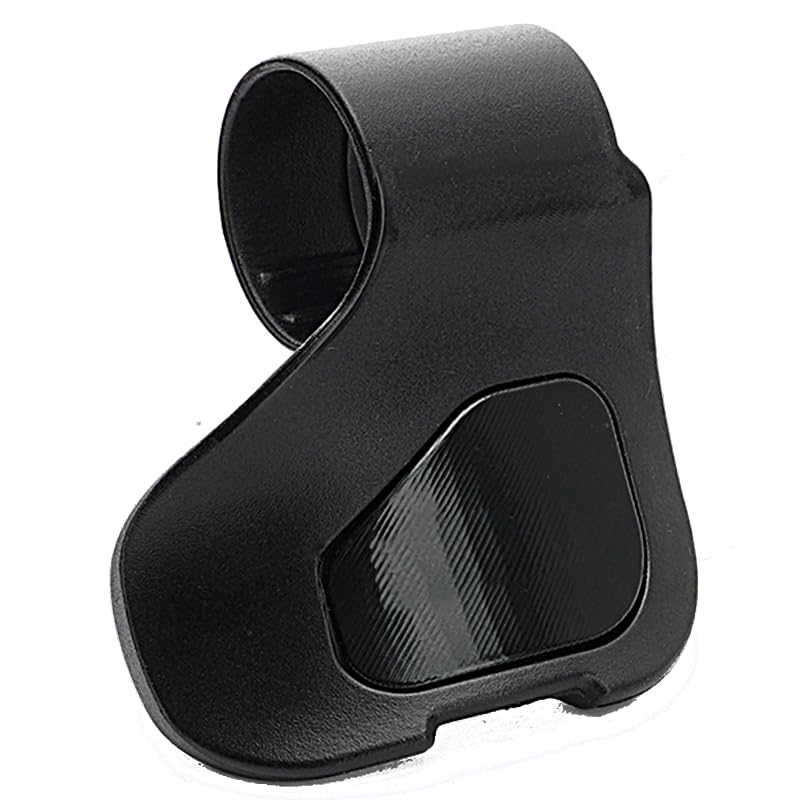 MOWOK Motorcycle Throttle Mounted Cruise Assist Throttle Holder Handlebar Grip Wrist Throttle Assist Rest Control (Black) - color: Black