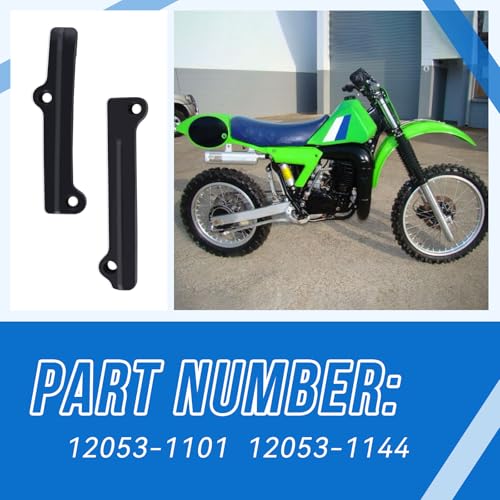 12053-1101 12053-1144 Front Chain Sliders Compatible with 1984 1985 1986 Kawasaki KX 125 250 500,1985 1986 KDX 200,1986 1987 Tecate KXT 250