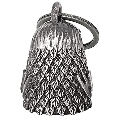 Dream Apparel Motorcycle Bell Guardian Angel Drive Away Gremlin, Biker Bell for Men Women Rider Riding, Good Luck Gift - color: Eagle and Live to Ride