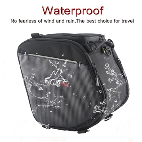 For BMW Aprilia Yamaha Honda KYMCO SYM Scooter Tank Shoulder Saddlebag Storage Bag Rider Luggage Glove Helmet Toolbag (Small) - size: Small
