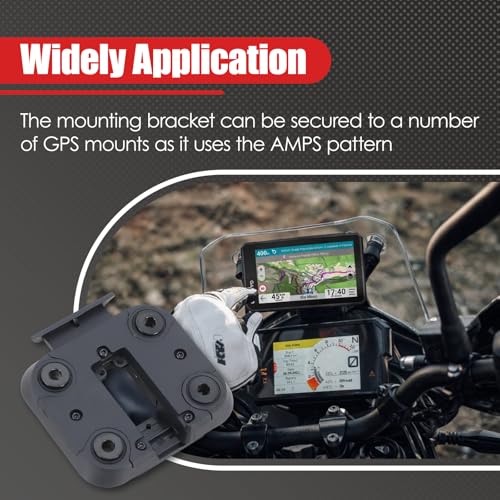 Motorcycle GPS Navigator Mount Bracket Kit Fit for Garmin Zumo XT3 (4.7" & 6" Models), Replaces 010-13879-02 0101387902 - size: XT3 Mount