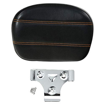 Detachable Sissy Bar Backrest Pad Fits For Harley 1997-2023 Touring Road King Tri Glide Street Glide Road Glide Electra Glide 2018-2023 Softail Slim FLSL Low Rider FXLR - color: Style G# 3