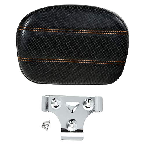 Detachable Sissy Bar Backrest Pad Fits For Harley 1997-2023 Touring Road King Tri Glide Street Glide Road Glide Electra Glide 2018-2023 Softail Slim FLSL Low Rider FXLR - color: Style G# 3