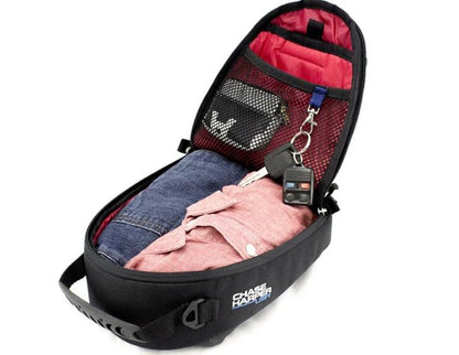 Chase Harper USA 450 Strap Mount Tank Bag - Water-Resistant, Tear-Resistant, Industrial Grade Ballistic Nylon with Anti-Scratch Rubberized Polymer Bottom, Adjustable Strap Mounting - style: 450 Tank Bag - Strap Mount