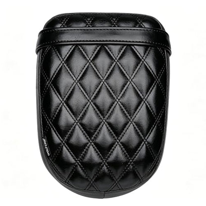 Motorcycle Passenger Comfort Seat Fit for CMX1100 Rebel 1100/DCT/SE 2021-2026, Leather Rear Saddle Back Cushion Pillion Pad, Black Stitching - color: Rear - Black-A