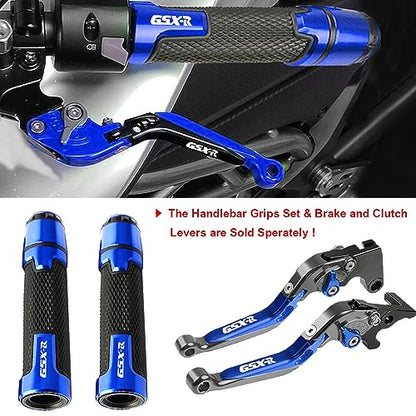 GSXR 600 750 1000 Motorcycle Brake Clutch Levers Set for Suzuki GSX-R 600 GSX R 750 2011-2019 GSXR 1000 2009-2019 GSXS 1000 F ABS 2015-2019((Gray/Blue) - color: Levers - A