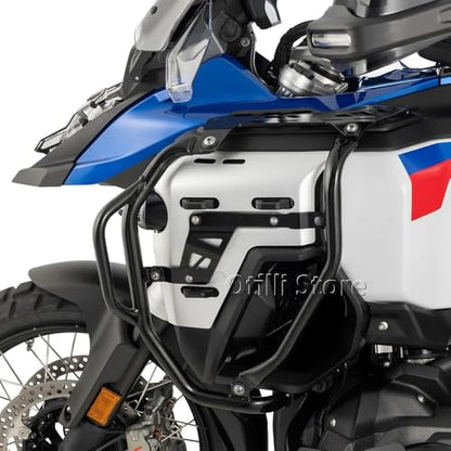 Motorcycle Tank Bar Guard Fit for BMW R1300GS ADV R 1300 GS Adventure Highway Crash Bar Fairing Frame Protection Bumper Engine Tank Guard Protector (Black) - color: Black
