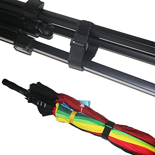 YiwerDer [12 Pack] 1 x 24" Hook and Loop Reusable Fastening Securing Cable Straps, Durable Multipurpose Ties to Keep Your Places Tidy - style: 24" x 1Inch