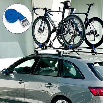 10 Pack Lashing Straps with Buckles Adjustable, 1" x 78" Cam Buckle Tie Down Straps for Securing Luggage, Cargo, Bicycles, Motorcycles(Light Blue) - size: Light Blue 1" x 78"