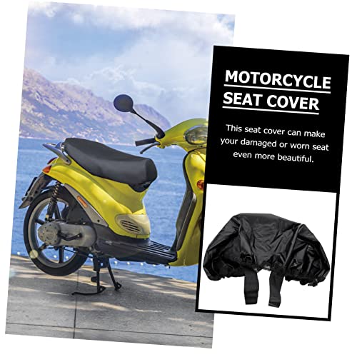 OUNONA Waterproof Motorcycle Seat Cover Flexible Sun Protection Pad for Bikes