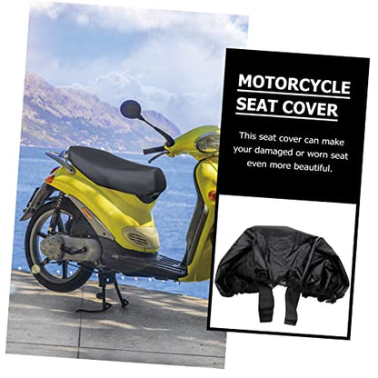 OUNONA Waterproof Motorcycle Seat Cover Flexible Sun Protection Pad for Bikes