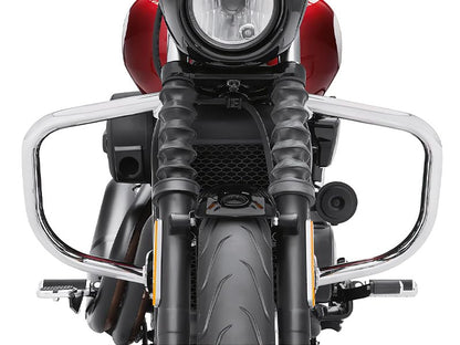 TCT-MOTORPARTS Engine Guard Highway Crash Bar Protection Support Fit for Harley Street 500 XG500 Street 750 XG750 2015-2020; Street Rod XG750A 2017-2020 (Replace #49000047) Chrome - color: Chrome