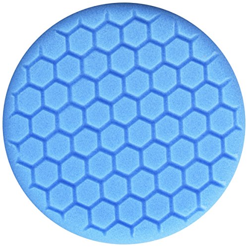 Chemical Guys BUFX_105HEX6 Blue Light Polishing/Finishing Pad (6.5 Inch Pad made for 6 Inch backing plates) - size: 6.5 Inch Pad (1 Pack), style: Light/Finishing Pad