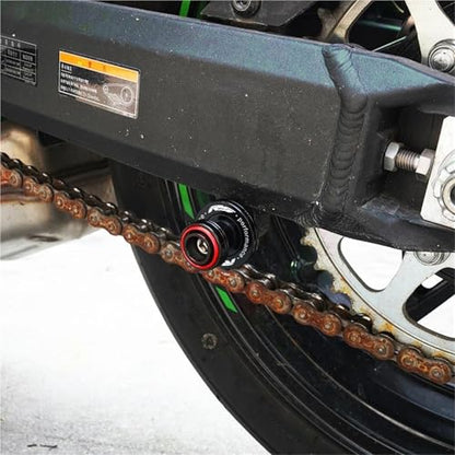 Crash Protectors CNC Motorcycle Swingarm Spools Slider Stand Screws Compatible With Aprilia RS660 RS457 RS 660 457 2009-2026(Red) - color: Red