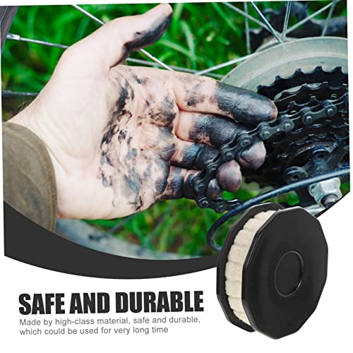 Bicycle Oiler Pedal Grease for Bikes Scooter Chain Oil Chain Tool Bike Chain Lubricator Wheel White Bike - color: Black