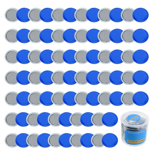 80Pcs 58mm Tire Repair Patch, Tube Patch Repair Kits Cold Patch Tubeless Patches 58mm Car Round Natural Rubber Tire Tyre Puncture Repair Patch for Automobile Truck Motorcycle Bike Inner Tire