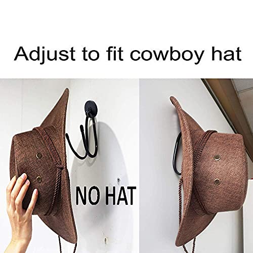 AUXPhome 2Pack Magnetic Hanger Magnetic Hook for Cowboy Hat, Hard hat, Cords,Tools,Bags,Towels, Shoes, Toys, Umbrella, Hand Tools, etc - Strong Magnet - No Scratches to The Surface