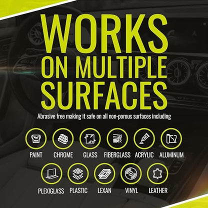 BugSlide 2.5 Gallon Cleaner Refill for Spray Bottles & Travel Kits - All Surfaces Cleaning and Detailing Solution for Vehicle Interior and Exterior Use - Shines, Degreases, Polishes - style: 2.5 Gal Refill