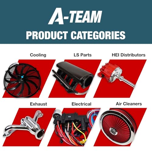 A-Team Performance 12-Circuit Universal Automotive Wiring Harness Kit - 12 Circuits Pre-Wired Fuse Block & Labeled Long Wires - Horn Relay, Headlight Relay & Turn Signal Wiring Kit