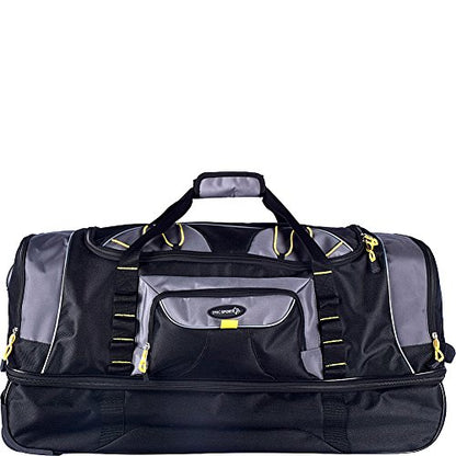 TPRC Sierra Madre Duffel Bag, Black, 30" Rolling - size: 30-Inch