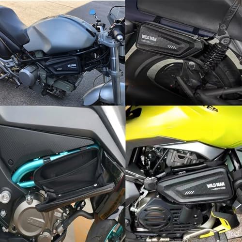 For V-Strom 800DE 800 DE VSTROM DL800 2023 2024 2025 Motorcycle Tool Bag Triangle Side Bag EVA Hard Shell Motorcycle Storage Bags Water-resistant Tail Bag 2Pcs