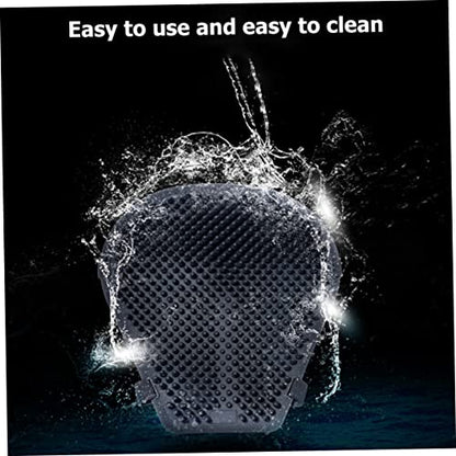 Breathable Silicone Motorcycle Seat Cushion Pad Non Slip Cooling Motorbike Seat Cover with Ventilation for Comfortable Long Ride