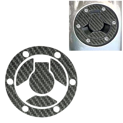 Motorcycle Carbon Tank Pad Protector Sticker Fuel Gas Oil Cap Decal, Anti-Scratch Oil Gas Tank Pad (Trident 660 Street Triple 765 20-24) - color: Trident 660 Street Triple 765 20-24