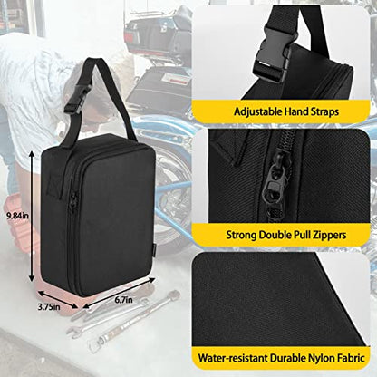 Homakover Carrying Case Compatible with AstroAI Tire Inflator Air Compressor Portable Air Pump for Car Bikes, Protective Storage Replacement Travel Bag with Handle for Easy Portability - Case Only