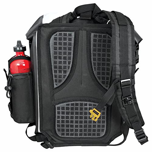Nelson-Rigg Hurricane Waterproof Backpack/Tail Pack,Black/Gray, 30 Liters