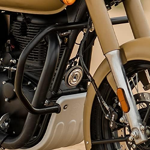 Black Octagon Engine Guard for Royal Enfield New Classic 350 Meteor 350 KXA00005