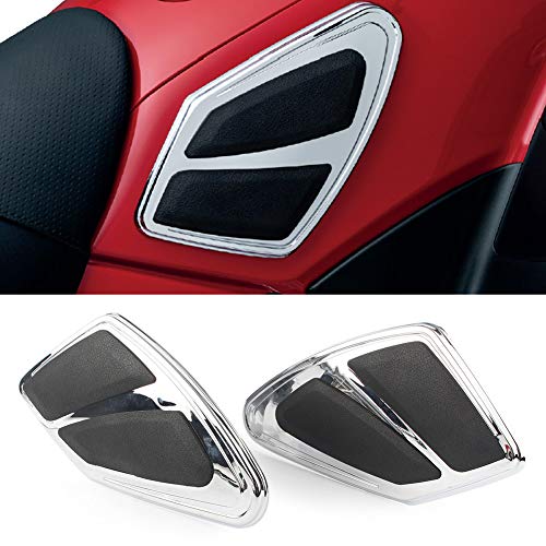 Gold Wing GL1800 Motorcycle Tank Trim w/Knee Pads For Honda Goldwing GL 1800 F6B 2012 2013 2014 2015 2016 2017 Chrome