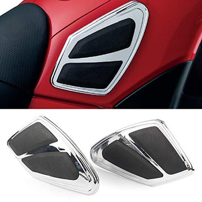 Gold Wing GL1800 Motorcycle Tank Trim w/Knee Pads For Honda Goldwing GL 1800 F6B 2012 2013 2014 2015 2016 2017 Chrome