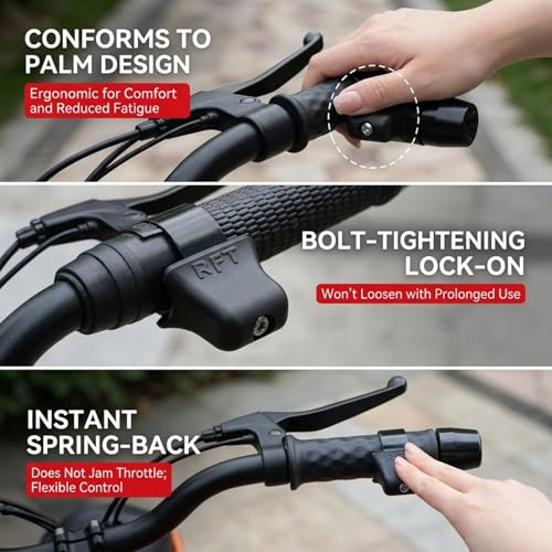 Motorcycle Throttle Assist, Assist for Long Rides Fit Throttle Grip Helper Reduce Hand Fatigue for Handlebar Diameter Within 1.34 Inch