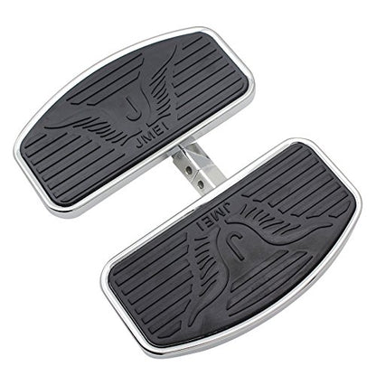 Motorcycle Floorboards Fit For HONDA SHADOW VT400 1997-2003 / HONDA STEED VLX400 VT600 1992-2007 Footboard Front/Rear Foot Pegs - color: Front