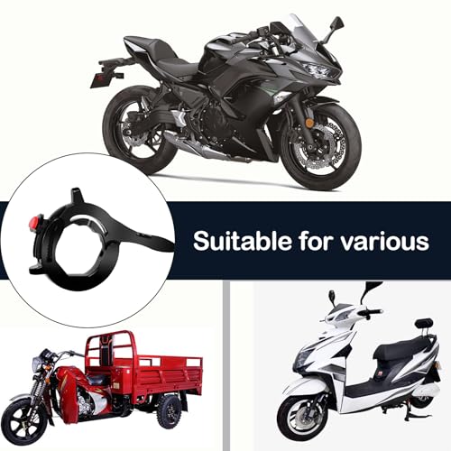1 Pcs Motorcycle Cruise Control,Motorcycle Throttle Lock,Throttle Lock,Throttle Lock Cruise Control Motorcycle,for Control Arms and Relax Driving,Universal Throttle Response Controller